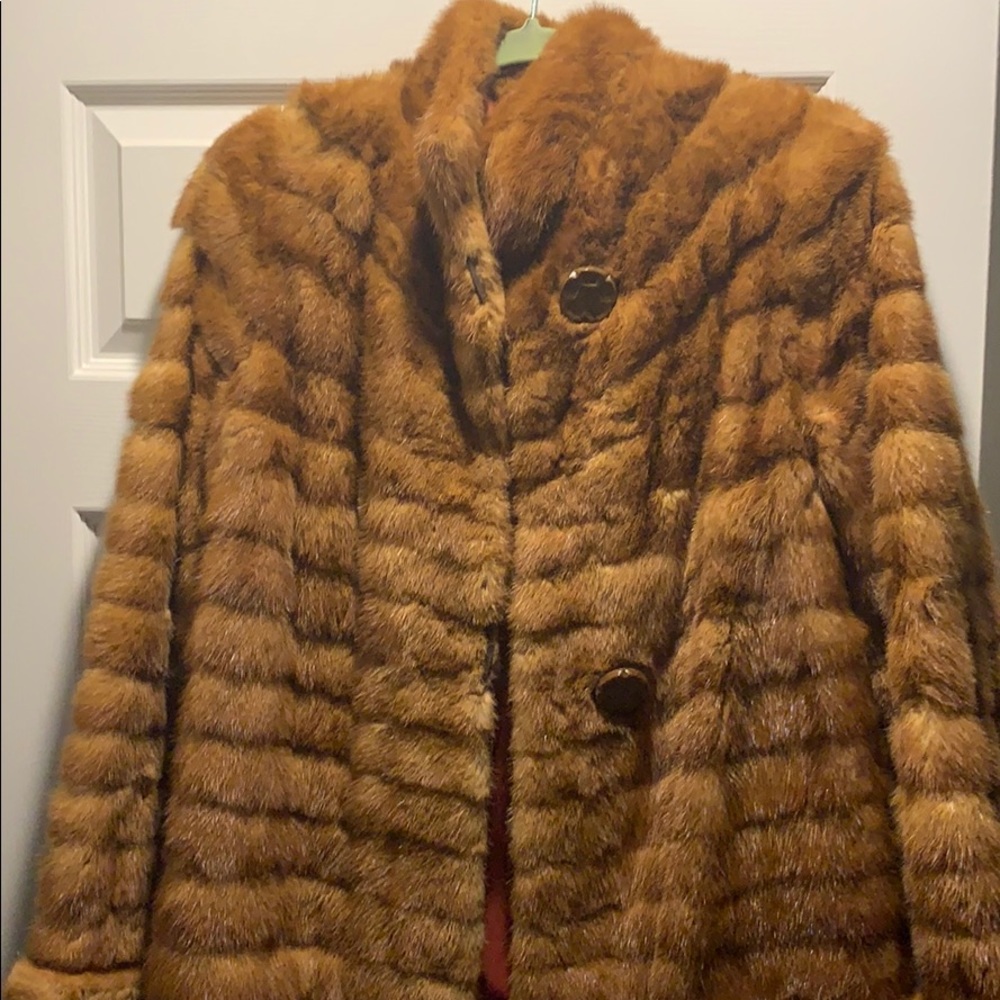 Fur Coat - Real Fur, Vintage. Women’s 8-10/Large
